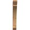 Ekena Millwork Thorton Slat Smooth Bracket, Western Red Cedar, 3 1/2"W x 20"D x 28"H BKT04X20X28THR06SWR - alternate 4